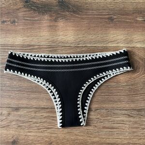 Black and White Bikini Bottom